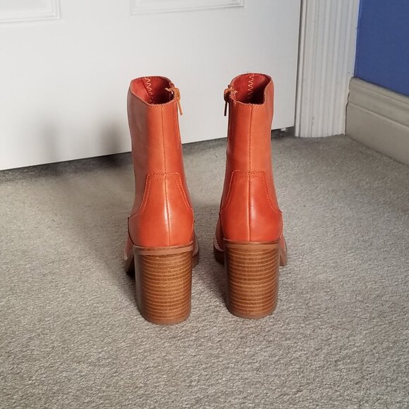 Jeffrey Campbell Maxen Leather Heel Booties - Picture 3 of 7